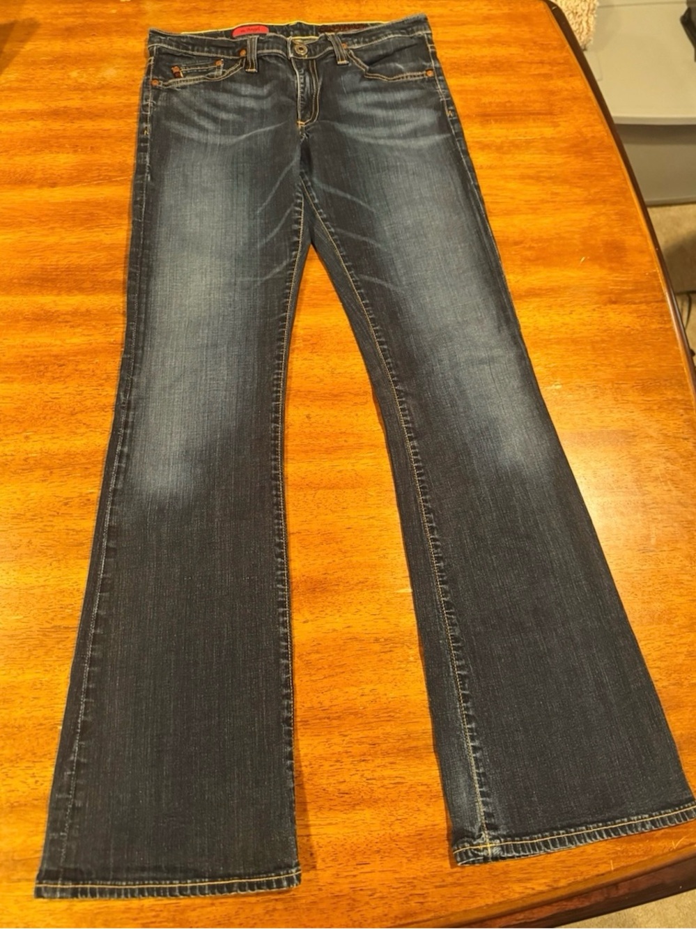 Adriano Goldschmied the Angel Women's Dark Blue Low Rise Bootcut Jeans size 29R